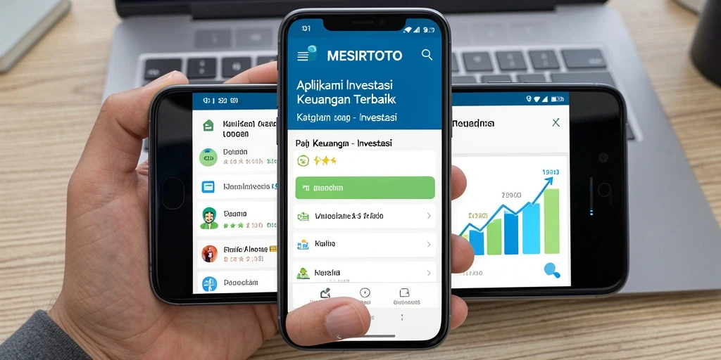Antarmuka menarik dari aplikasi MESIRTOTO untuk investasi.