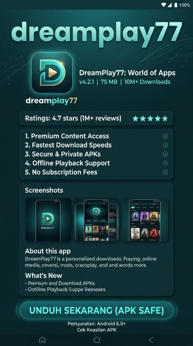 Unduh APK dreamplay77 Terbaru untuk Android