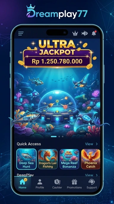 dreamplay77 tampilan beranda